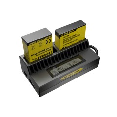 Sạc pin đôi chính hãng Nitecore cho GoPro 3+ 4
