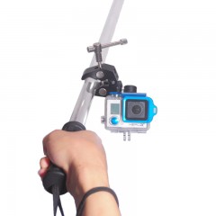 Kẹp cần câu cá - Sportman kit cho GoPro 7 6 5 Black Sjcam Xiaoyi Yicamera